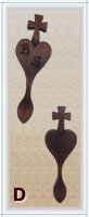 Mini Lovespoon Wedding Favours D (less than 40) - FAV-D Mini Lovespoon Wedding Favours D (less than 40) - FAV-D